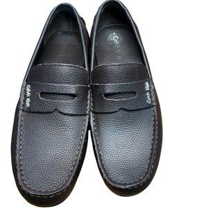 Calvin Klein Chocolate Brown Leather Men's Loafer Size 8.5